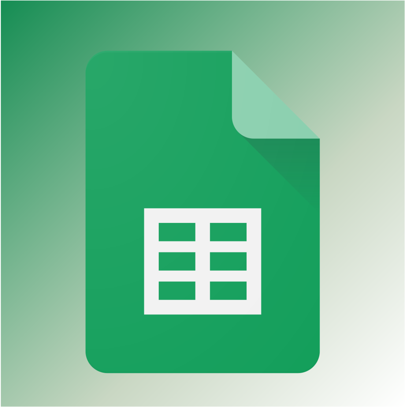 Google Sheets file icon in green with a grid, highlighting a modern wealth management platform as an alternative to using Excel