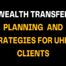 Bold yellow and white text on a black background displaying The Future of Wealth Management: Leveraging AI in Family Offices, emphasizing how AI is shaping wealth management strategies for family offices.