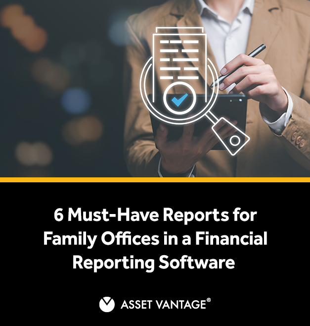 Professional reviewing financial data on tablet with stylus, highlighting 6 must-have reports for family offices in financial reporting software, ensuring accurate insights and efficient wealth management.