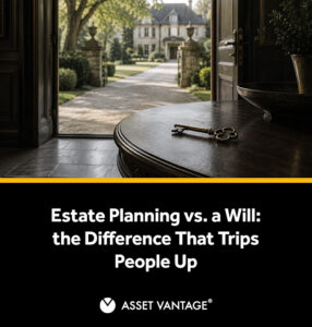 what is the difference between estate planning and a will